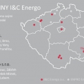 Lokality skupiny I&C Energo a.s.
