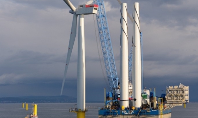 RWE otevřela druhou největší mořskou větrnou elektrárnu na světě, 160 turbín má výkon 576 MW