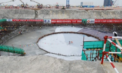 Westinghouse dosáhl při stavbě AP1000 v čínském Haiyangu dalšího významného milníku 