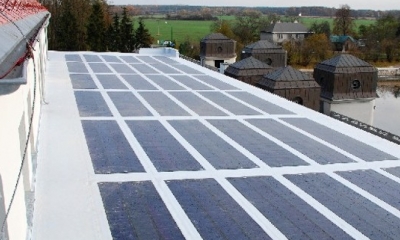 Na vodní elektrárně v Přelouči vyrábějí i solární energii