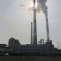Pohled na elektrárnu Počerady