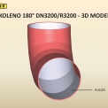 Koleno - 3D model