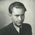 Ing. Josef Hauer - foto při nástupu do Škodovky 1947 (28 let)