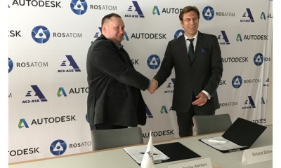 Autodesk a Atomstrojexport budou spolupracovat v oblasti informačních technologií pro výstavbu JE