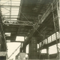Rozestavěná ocelárna,1951