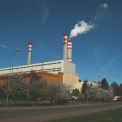 Pohled na Elektrárnu Opatovice