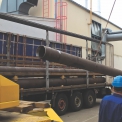 Rekonstrukce potrubí pro nový horkovod z provozu Červený mlýn