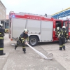 Havarijní cvičení: Teplárenští hasiči si vyzkoušeli první zásah v nové kotelně