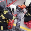 Poskytnutí první pomoci zraněnému provoznímu technikovi