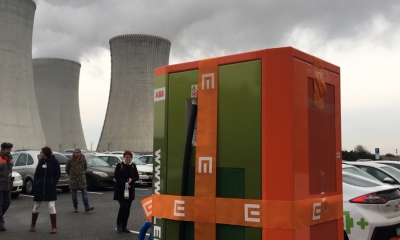 Dukovany mají první „jadernou“ rychlodobíjecí stanici pro elektromobily v ČR, většinu kapacity baterií e-auta dobije za 25 minut