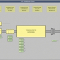 Obr. 1 – Přístupová obrazovka webového rozhraní k diagnostickým systémům generátoru