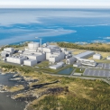 Obr. 3 – Vizualizace finské jaderné elektrárny Hanhikivi. (Zdroj: Fennovoima)