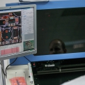 Rentgenová kontrola kvality pájení desek na výrobní lince elektroniky v Příbrami