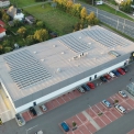 ČEZ ESCO vybudovalo fotovoltaiky na prodejnách LIDL