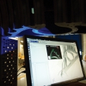 3D optická digitalizace součásti parní turbíny